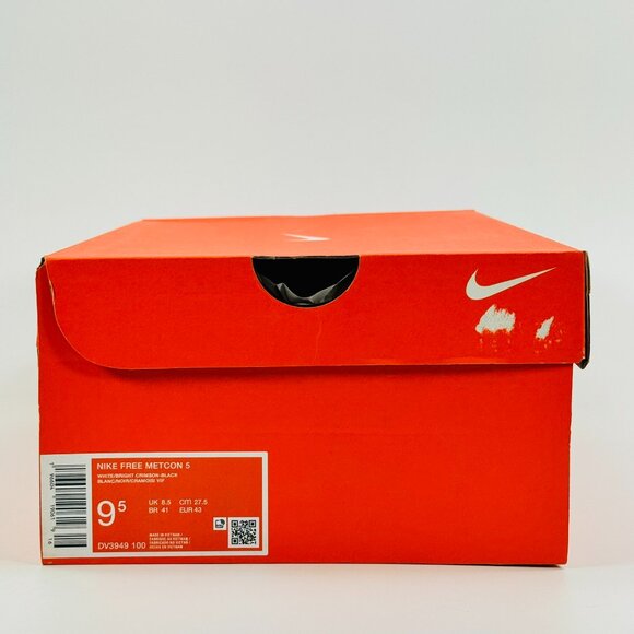 Nike Free Metcon 5 \'White Bright Crimson\' DV3949-100 Gym Multi Size main image 15